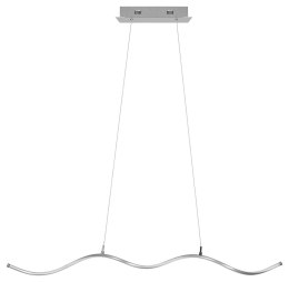 Lampa sufitowa LED Activejet AJE-SARA, srebrna, światło neutralne białe, 1690 lm.