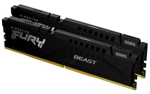 Kingston Technology FURY Beast moduł pamięci 32 GB 2 x 16 GB DDR5 5600 MT/s Kingston Technology FURY Beast moduł pamięci 32 GB 2 x 16 GB DDR5 5600 MT/s