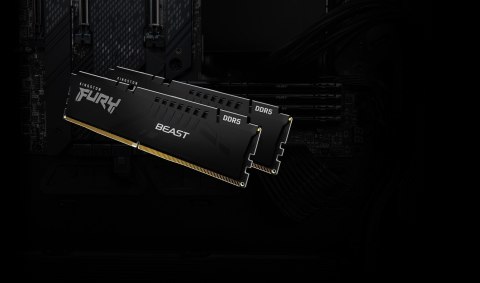 Kingston Technology FURY Beast moduł pamięci 32 GB 2 x 16 GB DDR5 5600 MT/s Kingston Technology FURY Beast moduł pamięci 32 GB 2 x 16 GB DDR5 5600 MT/s