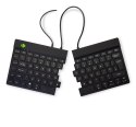 Klawiatura R-Go Split Break ergonomiczna UK-išdestymas juodas