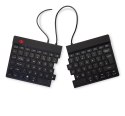 Klawiatura R-Go Split Break ergonomiczna UK-išdestymas juodas