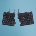 Klawiatura R-Go Split Break ergonomiczna UK-išdestymas juodas
