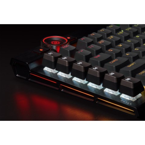 Klawiatura Gamingowa Corsair K100 RGB, Corsair OPX, LED RGB - Czarna Klawiatura Gamingowa Corsair K100 RGB, Corsair OPX, LED RGB - Czarna