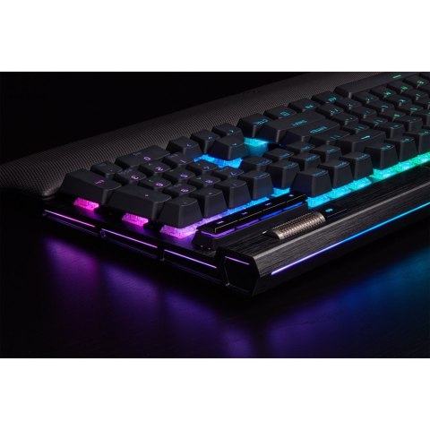 Klawiatura Gamingowa Corsair K100 RGB, Corsair OPX, LED RGB - Czarna Klawiatura Gamingowa Corsair K100 RGB, Corsair OPX, LED RGB - Czarna