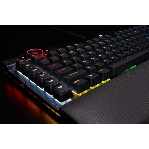 Klawiatura Gamingowa Corsair K100 RGB, Corsair OPX, LED RGB - Czarna Klawiatura Gamingowa Corsair K100 RGB, Corsair OPX, LED RGB - Czarna