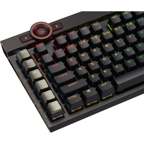 Klawiatura Gamingowa Corsair K100 RGB, Corsair OPX, LED RGB - Czarna Klawiatura Gamingowa Corsair K100 RGB, Corsair OPX, LED RGB - Czarna