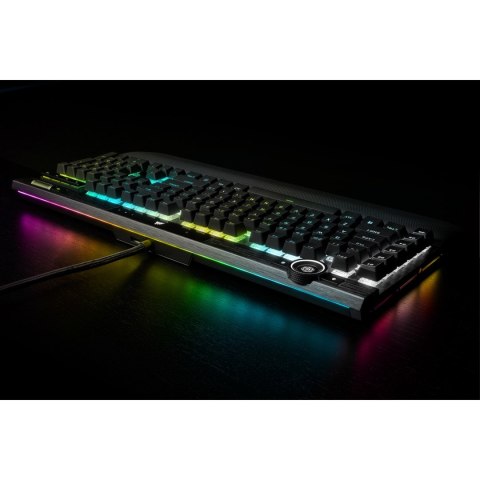 Klawiatura Gamingowa Corsair K100 RGB, Corsair OPX, LED RGB - Czarna Klawiatura Gamingowa Corsair K100 RGB, Corsair OPX, LED RGB - Czarna
