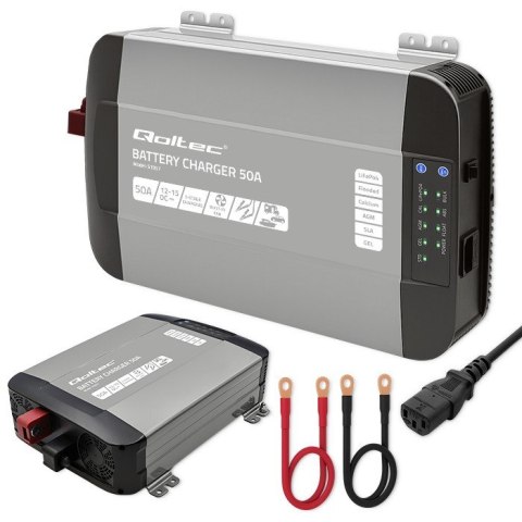 Inteligentna profesjonalna ładowarka Monolith do akumulatorów LiFePO4 AGM GEL SLA 50A 12V Inteligentna profesjonalna ładowarka Monolith do akumulatorów LiFePO4 AGM GEL SLA 50A 12V