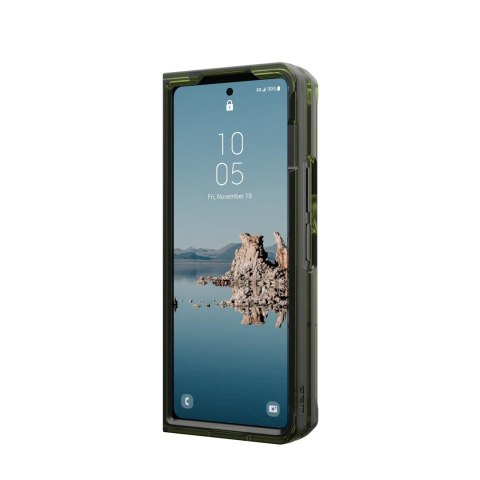Etui UAG Urban Armor Gear Plyo Pro Case | Samsung Galaxy Z Fold5 | olive (transparent)/space grau Etui UAG Urban Armor Gear Plyo Pro Case | Samsung Galaxy Z Fold5 | olive (transparent)/space grau