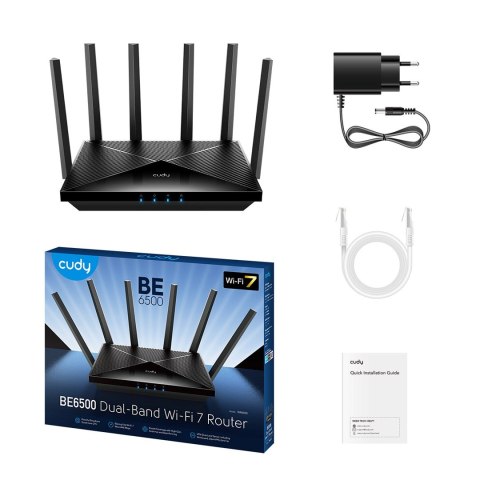 Router CUDY WR6500 Gigsbit Wi-Fi 7 Router CUDY WR6500 Gigsbit Wi-Fi 7