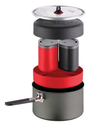 Zestaw naczyń turystycznych MSR Alpinist 2 Cook Set Zestaw naczyń turystycznych MSR Alpinist 2 Cook Set