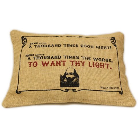 CUSCINI LETTERARI - Copricuscino in Juta lavata / Juta washed pillow case WANT THY LIGHT - Size 38x25cm CUSCINI LETTERARI - Copricuscino in Juta lavata / Juta washed pillow case WANT THY LIGHT - Size 38x25cm