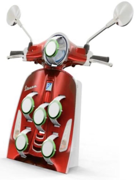 VESPA DISPLAY (L 16 cm H 11 cm P 5 cm) VESPA DISPLAY (L 16 cm H 11 cm P 5 cm)